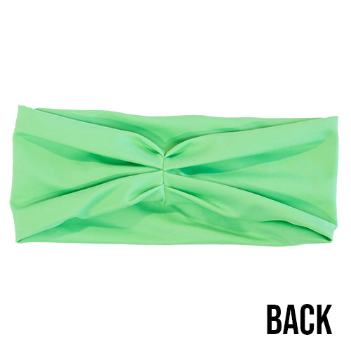 Summer Green Headband for Women - Soft & Comfortable Hair Accessory for Running, Yoga, Workouts, and Everyday Style