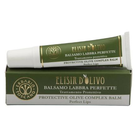 Erbario Toscano Olive Complex Lip Balm 15ml - Natural Moisturizing Lip Care for Dry, Chapped Lips - Perfect for Winter, Travel & Daily Hydration