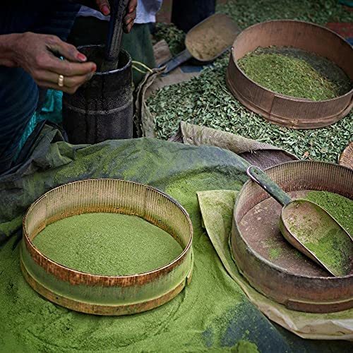 Geetanjali Herbal Henna Powder for Hair Growth & Natural Hair Color - 100% Rajasthani Mehandi Leaves (Pack of 2 x 200g, Total 400g) - Safe for Hair Care, Conditioning & Bridal Mehndi Designs