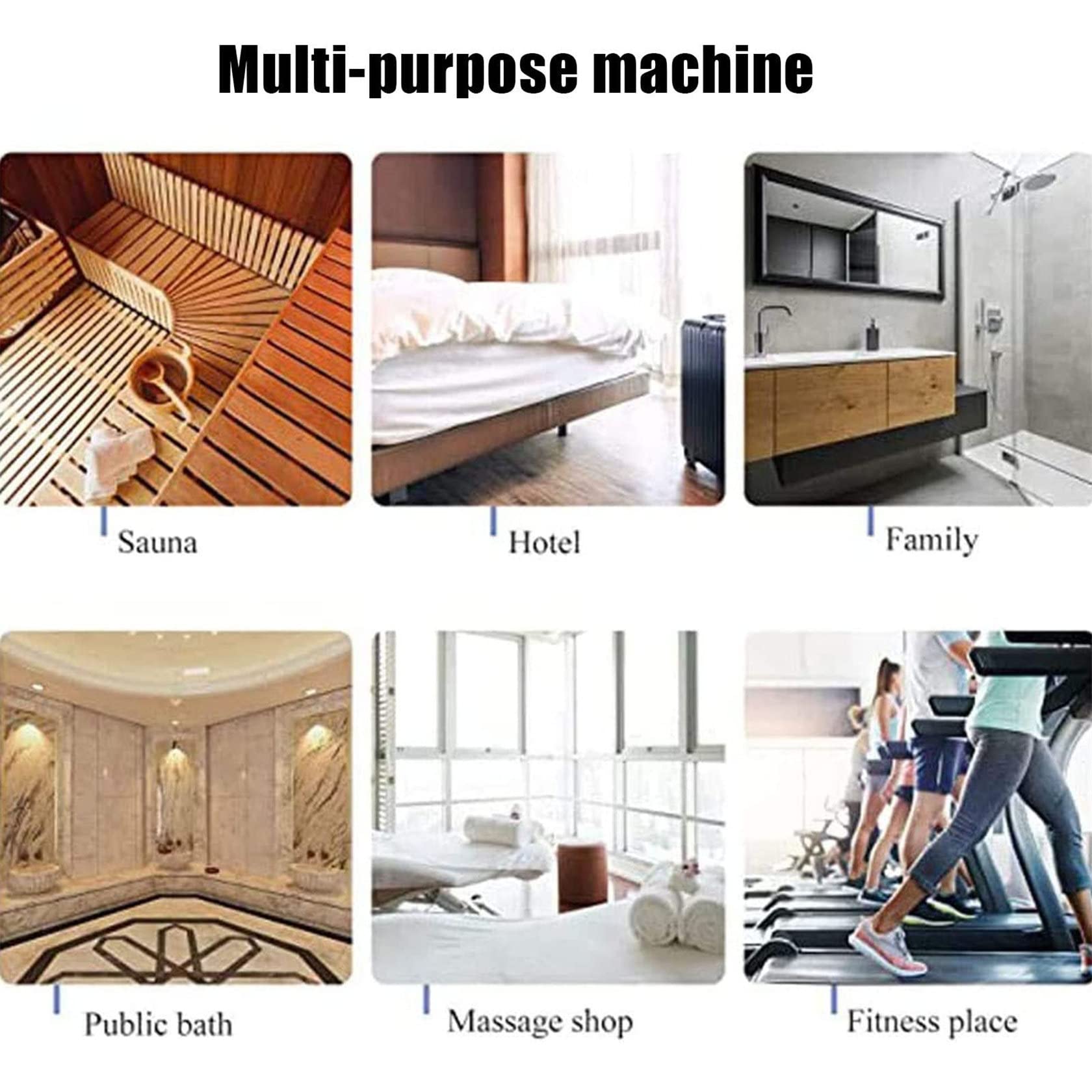 3KW-15KW Steam Sauna Generator for Home Spa - Automatic Drainage & Fast Heating - 4.5KW 380V Sauna Bath Machine - Perfect for Steam Rooms, Home Relaxation & Wellness Therapy