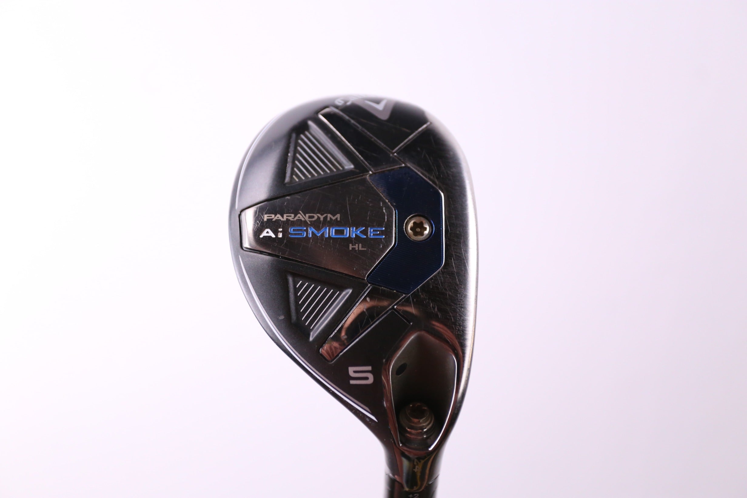 Used Callaway Paradym Ai Smoke HL 5H Hybrid Golf Club - Right Handed 24° Senior Flex - Perfect for High Launch & Forgiveness on the Fairway