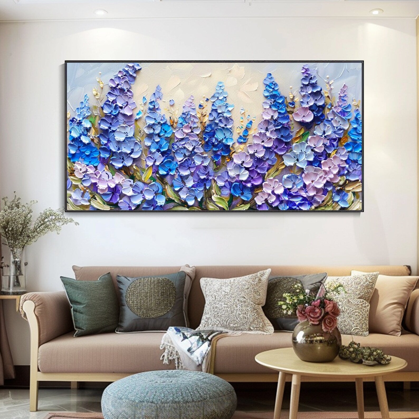 Organic Lavender Blossoms for Aromatherapy & Relaxation - Premium Dried Lavender Flowers for Home Decor, DIY Crafts & Bath Soaks - Perfect for Stress Relief, Sachets & Gift Giving