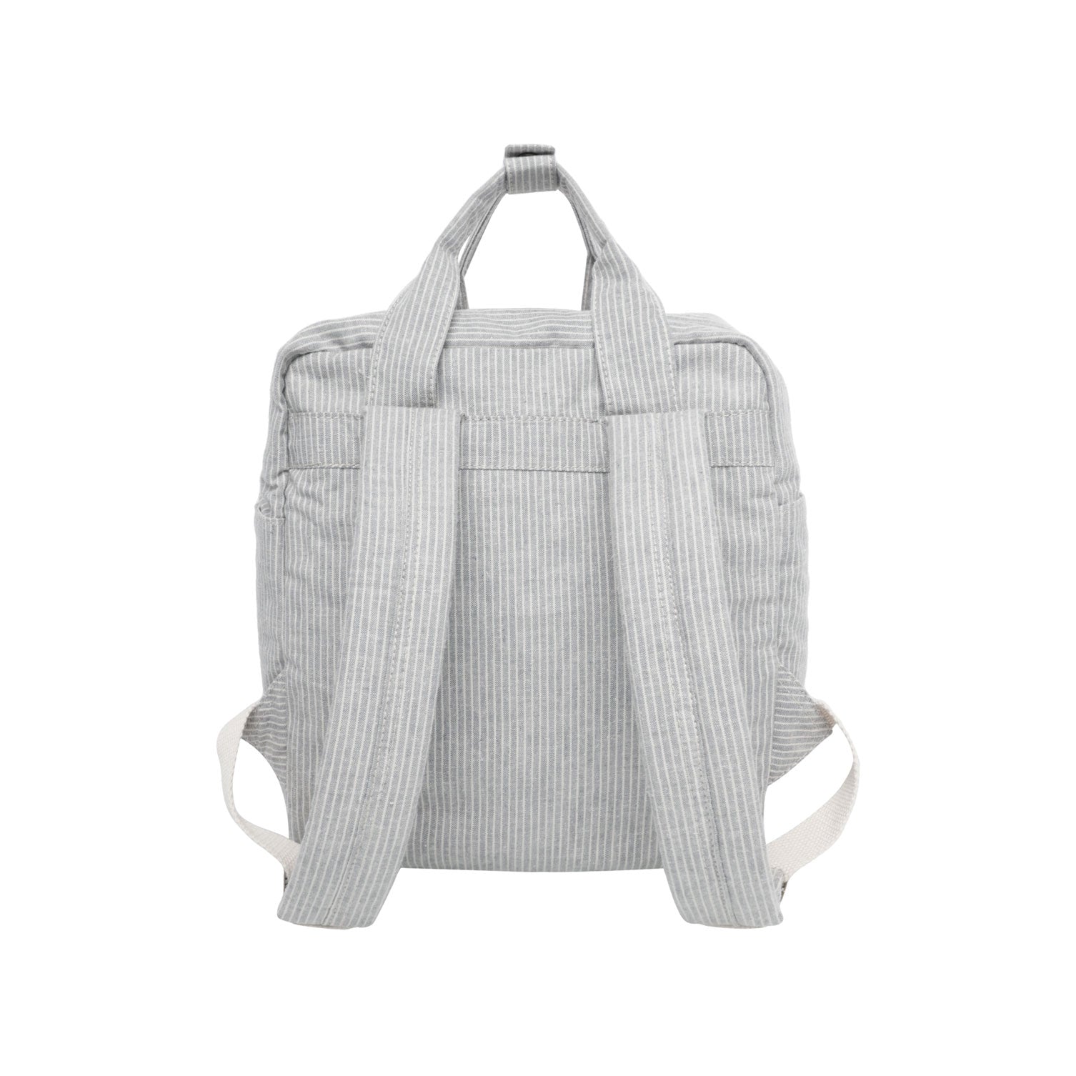 Mini Backpack for Women & Men - Blue Micro Stripe Lightweight Travel Daypack - Perfect for Hiking, School, Work & Daily Use