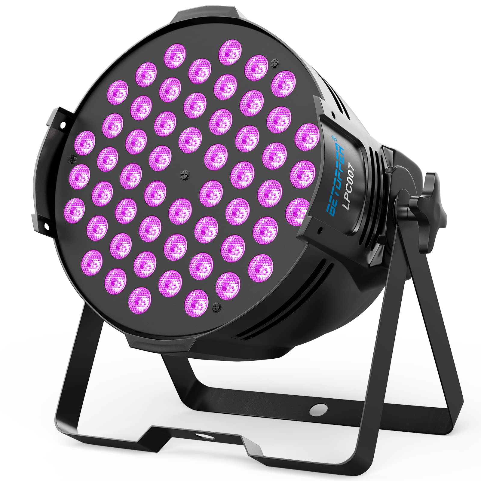 BETOPPER 54 x 3W LED DMX Sound Activated RGB Par Lights - Professional Stage Lighting for DJs, Church, Wedding, Concert, Party & Bar - Perfect for Live Performances and Event Lighting