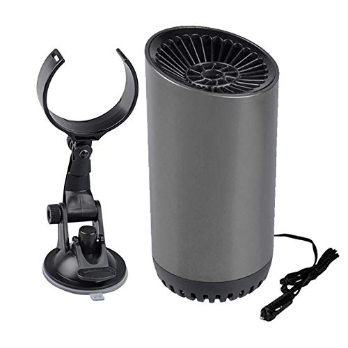 12V 2-in-1 Car Heater & Defroster - Fast Heating Vehicle Air Heater with Windshield Demister for Winter Driving & Camping Comfort
