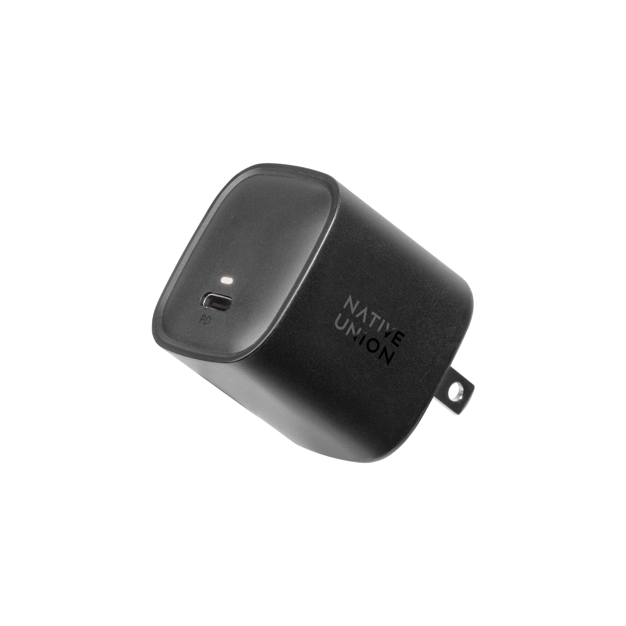 Native Union Fast GaN Charger PD 30W - Ultra-Compact USB-C Wall Charger with Power Delivery for MacBook Air, iPhone 15, iPad Pro | Perfect for Travel, Office & Home Use