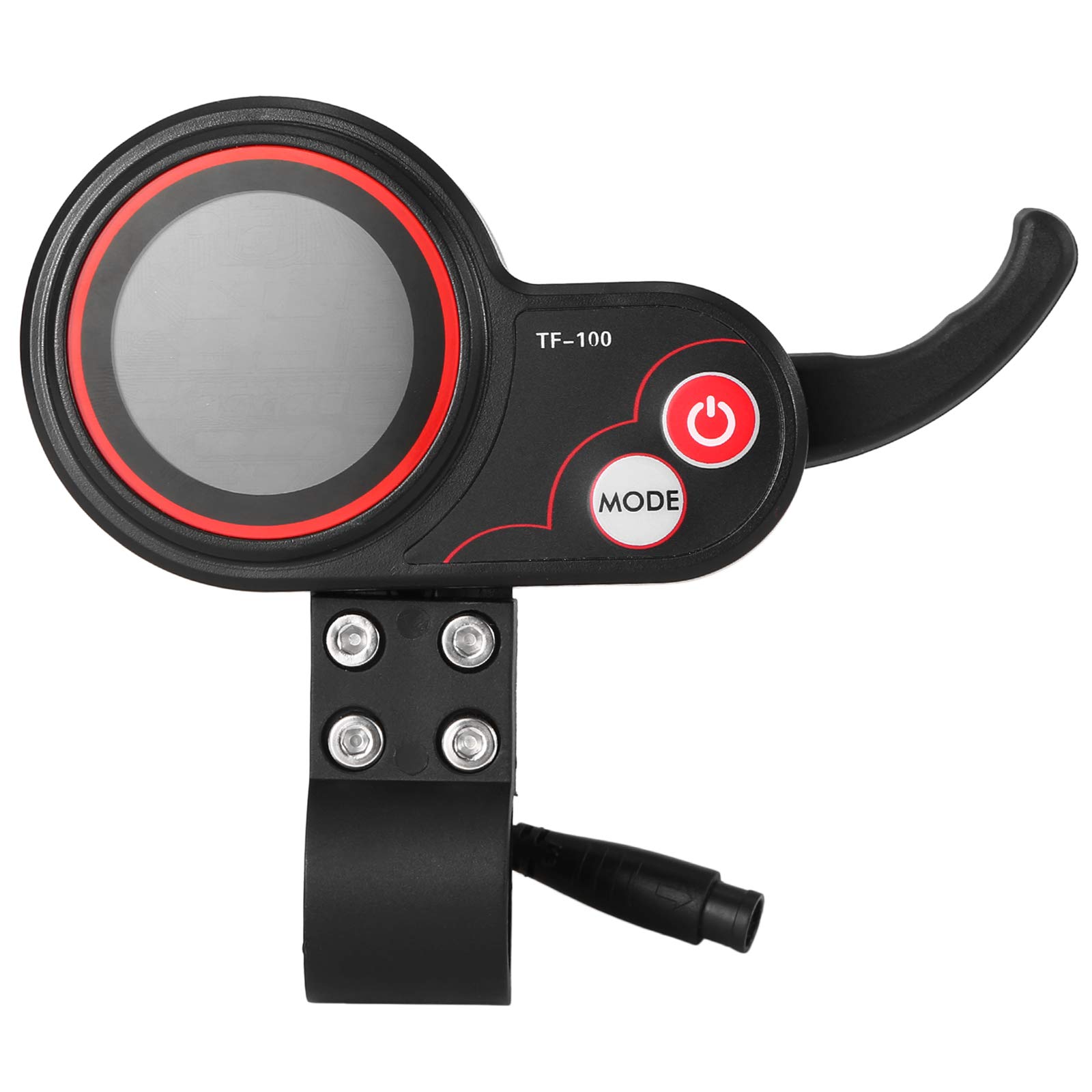 Lixada Electric Scooter Dashboard Display for M4 Kick Scooter - Speedometer, Battery Indicator & LED Screen - Replacement E-Scooter Part for Commuting & Urban Travel Accessories