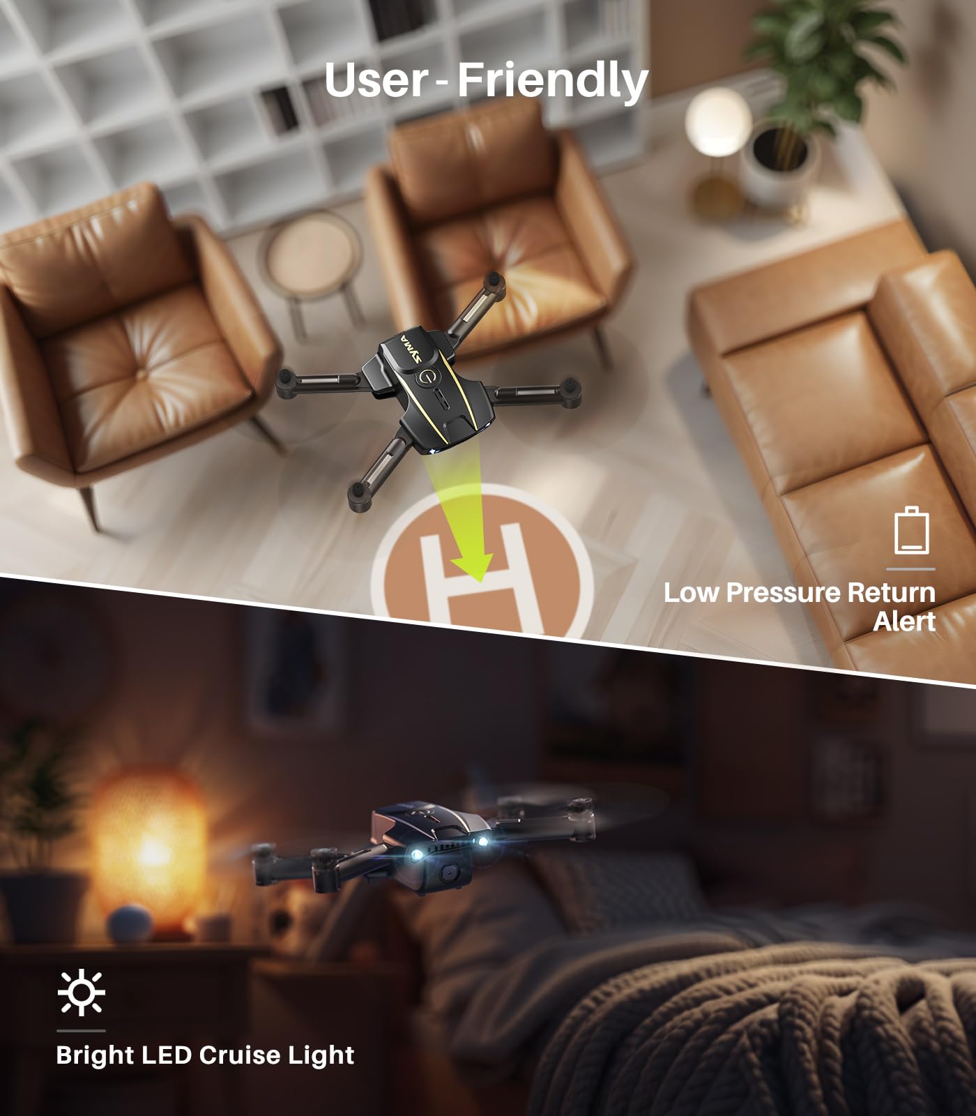 SYMA Mini Drone with 720P HD FPV Camera - Remote Control Quadcopter for Kids & Adults | Altitude Hold, Headless Mode, One Key Start | Perfect UFO Toy Gift for Boys & Girls | Indoor & Outdoor Flying Fun, Aerial Photography, Beginner Drone Training