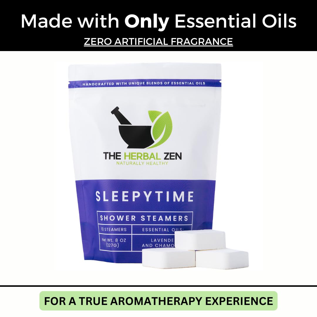 Lavender Aromatherapy Shower Steamers with Essential Oils - USA Made Relaxing Shower Bombs for Stress Relief & Spa Experience - Perfect Gifts for Women & Men, Birthday & Self-Care Gifts (Use in Bathroom for Ultimate Relaxation & Stress Relief)
