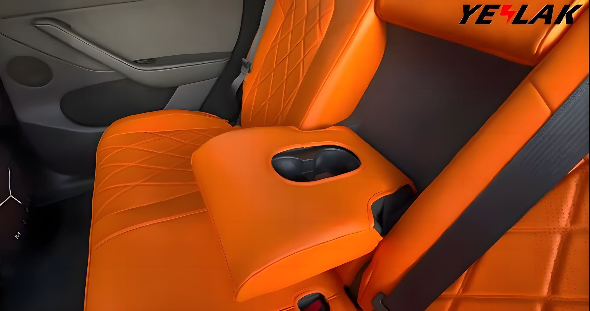 Premium Custom Fit Tesla Seat Covers for Model 3 & Model Y (2017-2025) - Waterproof, Breathable & Anti-Slip - Enhanced Comfort & Interior Protection - Perfect for Road Trips, Daily Commute & Pet Owners