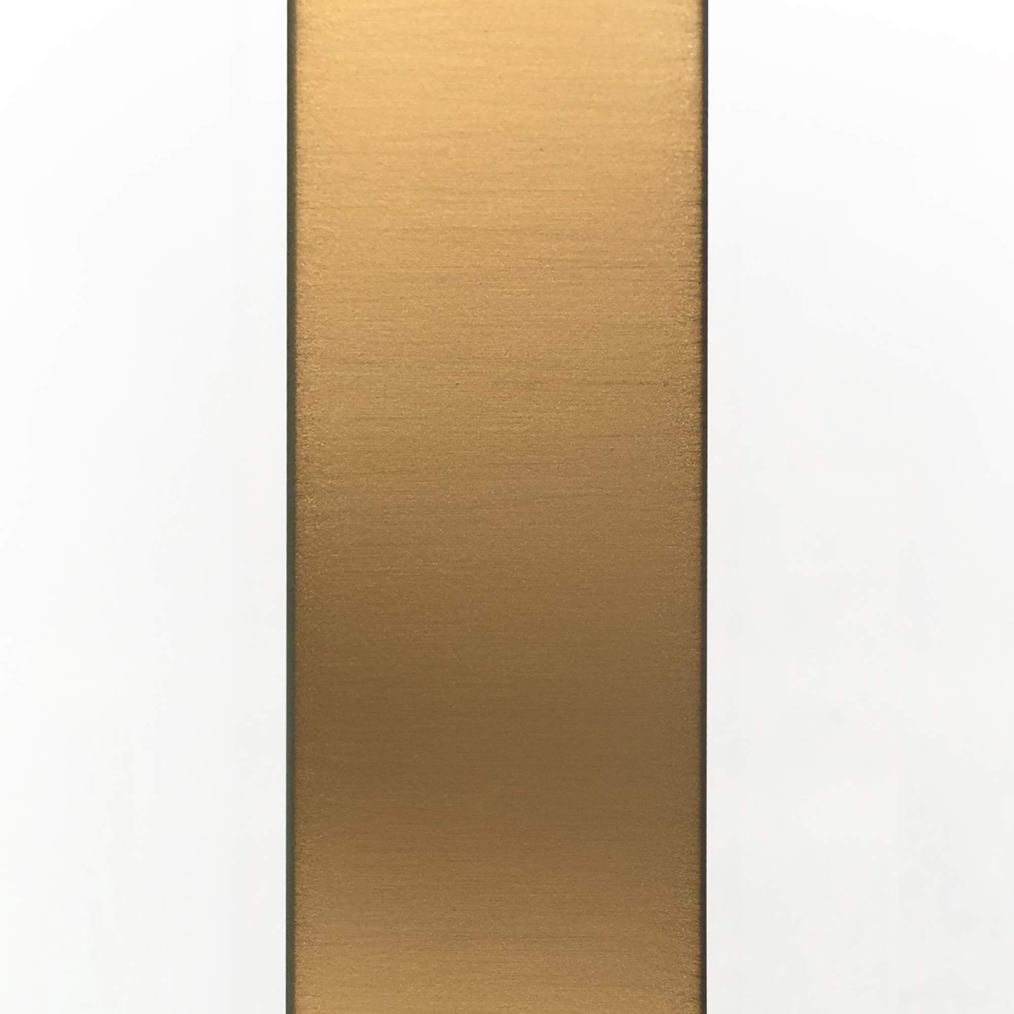 Henn&Hart Rectangular Nested Coffee Table in Brass - Modern Living Room Furniture, Minimalist Studio Apartment Essentials - Perfect for Small Spaces & Contemporary Home Decor