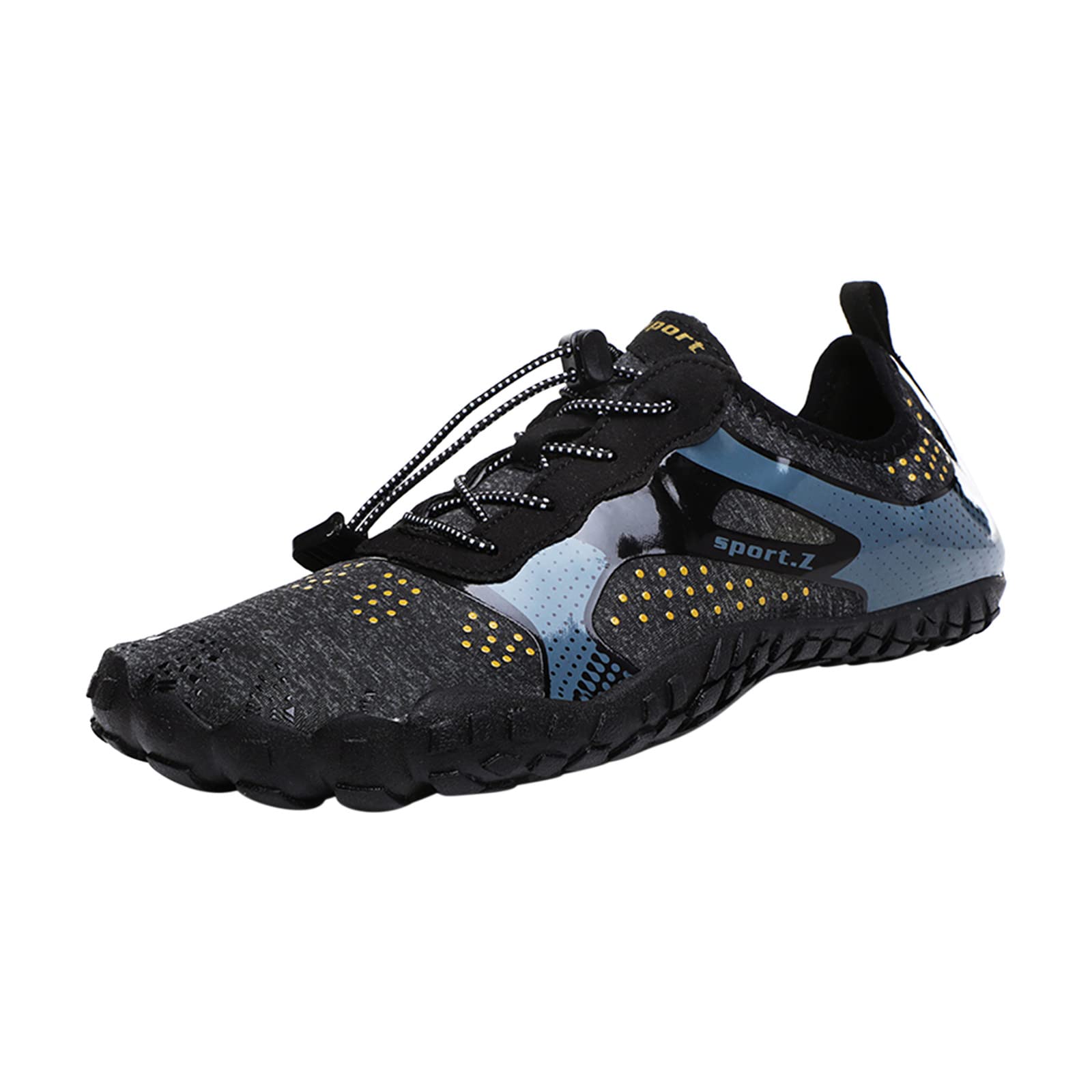 FFENYAN Couple Beach Shoes for Women & Men - Quick Dry Water Shoes, Barefoot Swim Shoes with Lace-Up Design - Perfect for Swimming, Surfing, Beach Walking and Water Sports