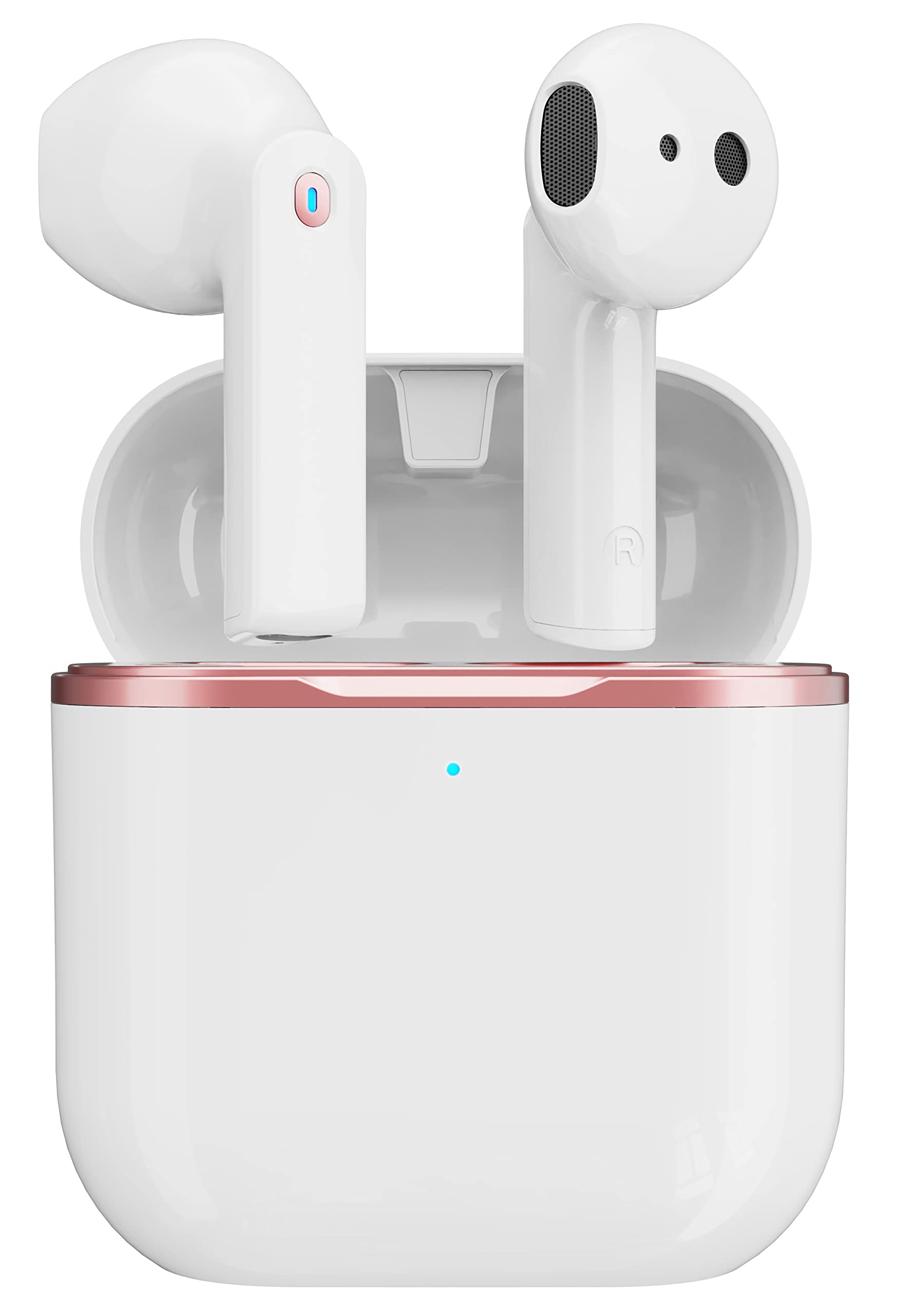 Premium Wireless Earbuds Bluetooth 5.0 with Noise Cancelling, IPX5 Waterproof, Deep Bass & 30H Playtime - Compatible with iPhone & Android - Perfect for Workouts, Commuting & Travel