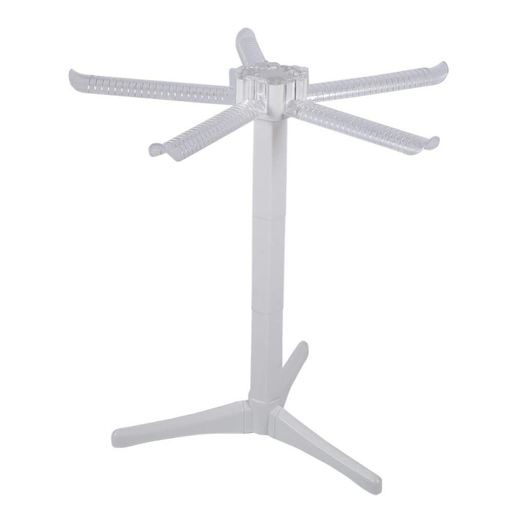 ASixx Pasta Drying Rack Stand - Stainless Steel Spaghetti & Fettuccine Noodle Dryer Holder - Kitchen Tool & Tabletop Accessory for Drying Homemade Pasta - Perfect for Italian Cooking, Meal Prep & Small Kitchen Organization