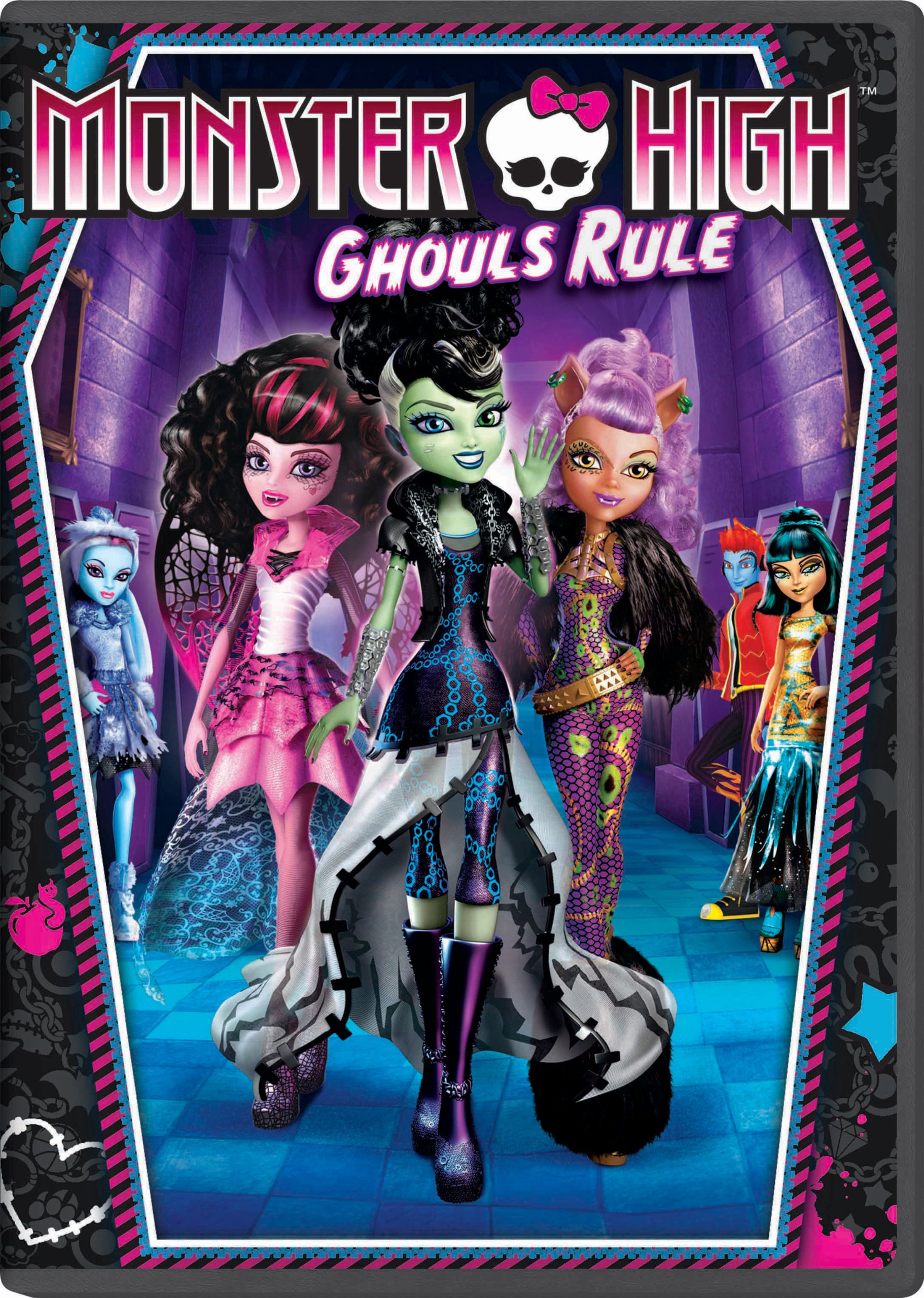 Monster High: Ghouls Rule DVD - Animated Teen Horror Comedy Movie for Kids & Collectors | Perfect for Birthday Gifts, Sleepovers, and Family Movie Nights