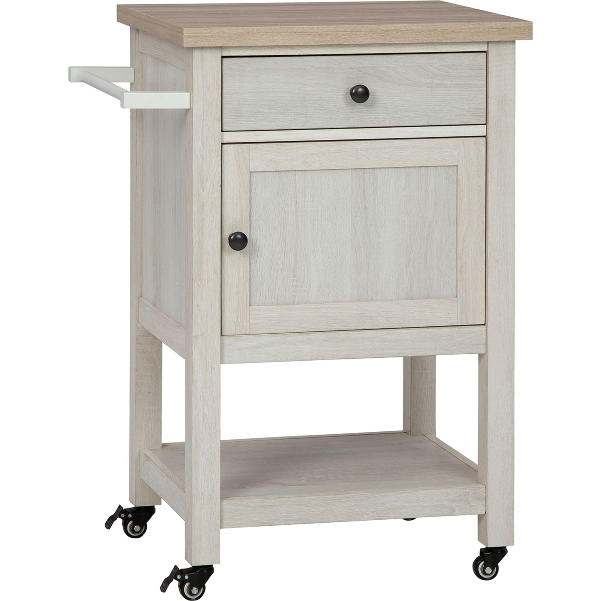 Boderidge Bar Cart - Stylish Rolling Serving Cart with Wheels for Home, Kitchen, or Party - Perfect for Wine, Cocktails, and Beverage Storage