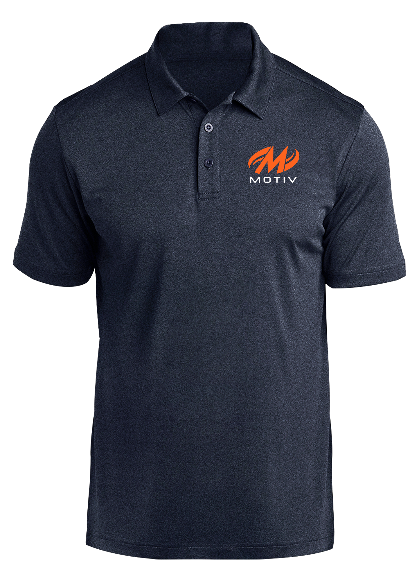 Motiv Prime Polo Shirt for Men - Navy Blue Performance Golf & Casual Wear - Moisture-Wicking & Breathable Fabric for Sports & Everyday Use