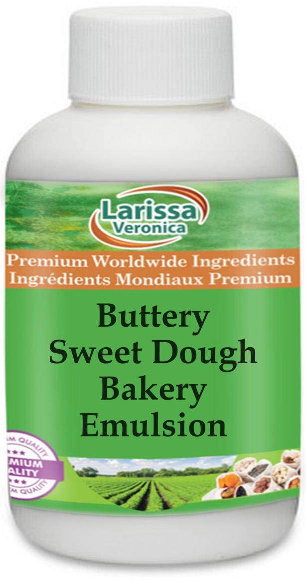 Buttery Sweet Dough Bakery Emulsion - 16 oz Flavoring for Baking, Cookies, Cakes & Pastries - Perfect for Home Bakers & Professional Chefs (ZIN: 527176)