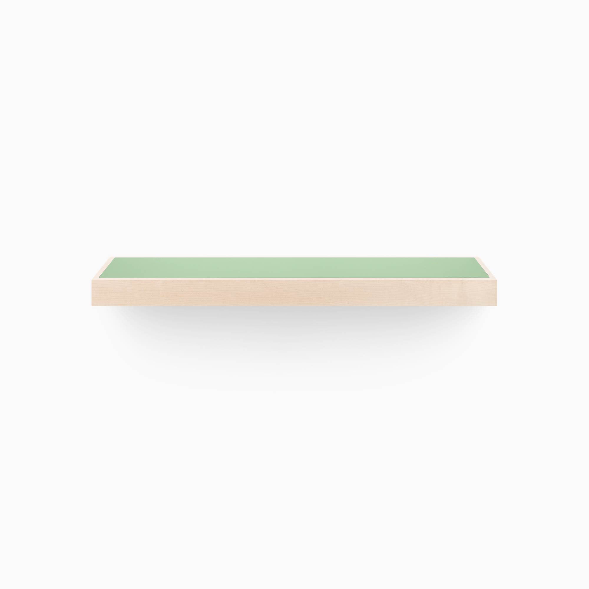 Premium Aksel Inlay Maple Floating Shelf - Handcrafted Wood Wall Shelves for Living Room, Bathroom & Kitchen Decor | Space-Saving Storage Solution