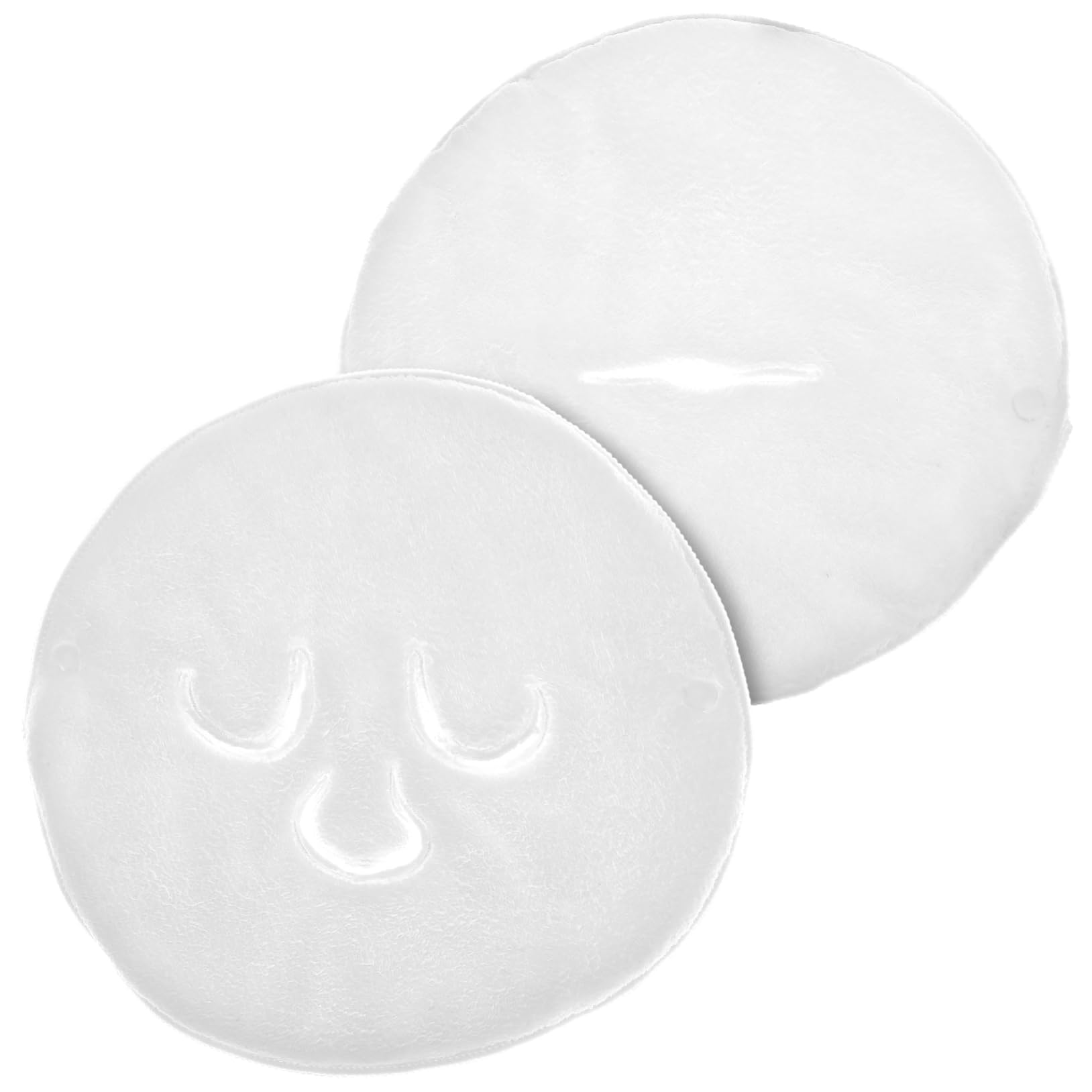 2 Pack Soft Fleece Face Mask Towels - Hot & Cold Compress for Facial Care, Skincare & Relaxation | Perfect for Spa, Beauty Treatments & Home Self-Care Routines