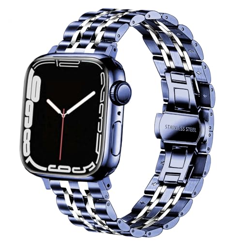 Blue-silver