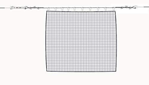 Just For Nets Heavy Duty Indoor/Outdoor Hardware Kit - Durable Metal Hooks, Clips & Fasteners for Sports Nets (Volleyball, Badminton, Tennis) - Perfect for Gym, Backyard & Court Setup