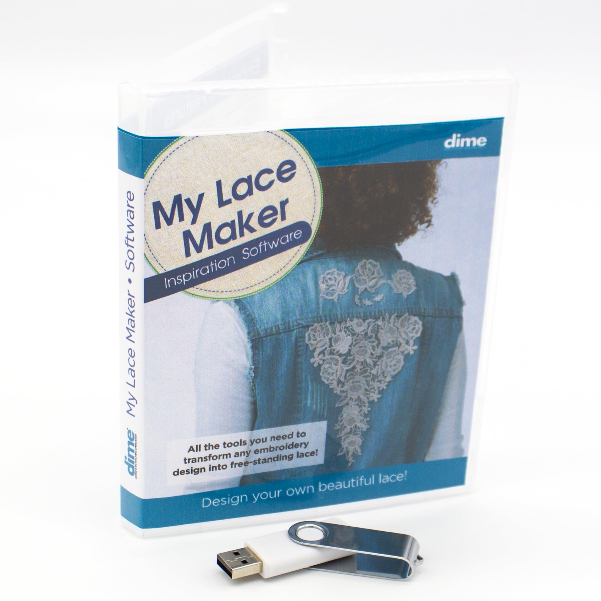 My Lace Maker - Professional Machine Embroidery Software for PC & MAC | Create Beautiful Lace Designs for Quilting, Clothing & Home Decor