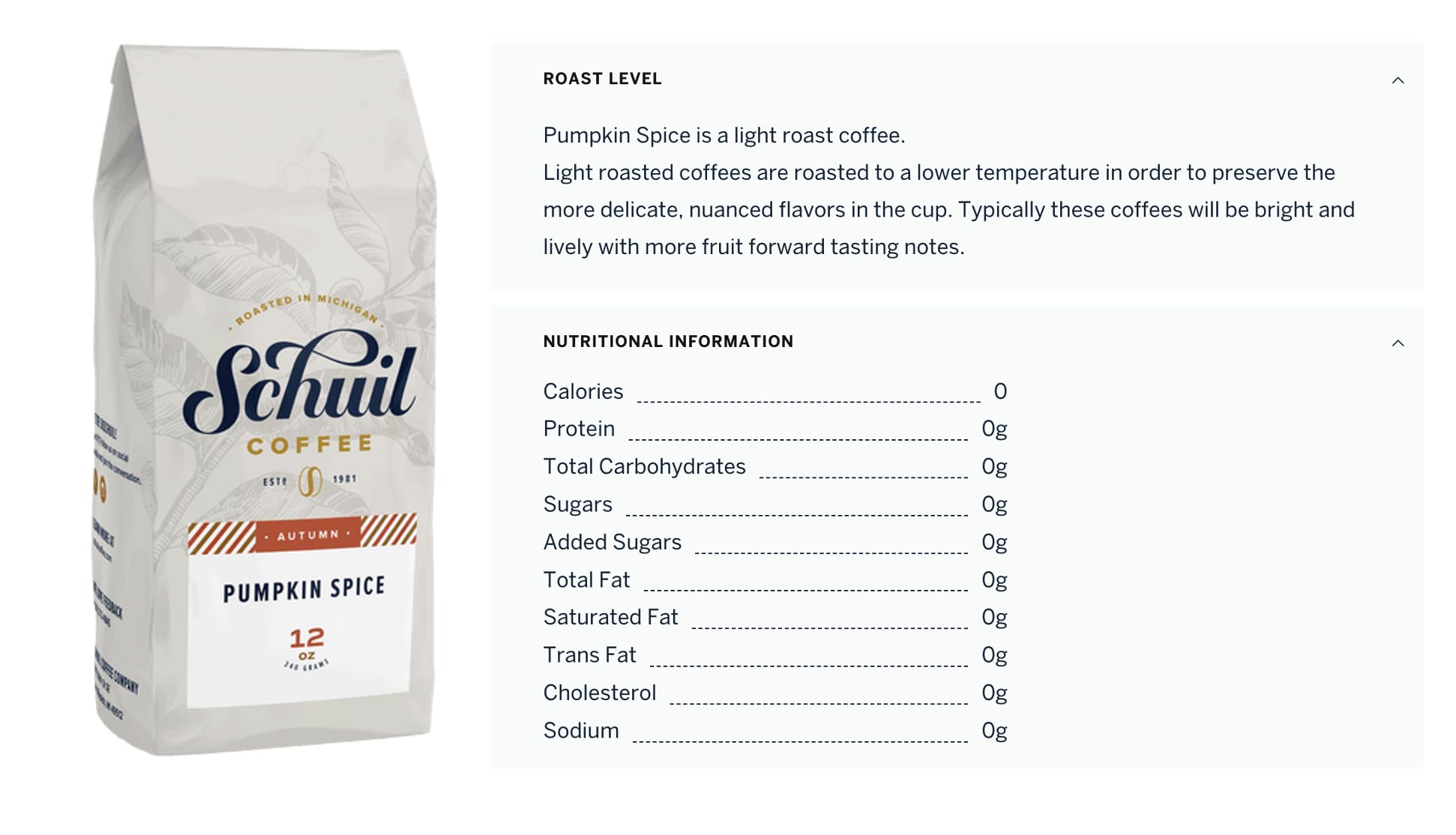 Premium Pumpkin Spice Whole Bean Coffee - 12oz Bag | Schuil Gourmet Roasted Artisan Coffee | Smooth & Full-Bodied Flavor | Perfect for French Press, Drip & Cold Brew | Great for Fall Mornings, Office & Cozy Evenings