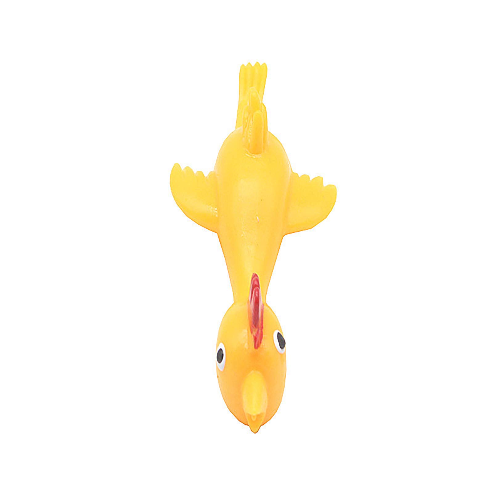 Stretchy Flying Chicken Toy - Funny Rubber Flick & Flings Toy with Voice Repeating - Perfect for Christmas Gifts, Party Favors & Stress Relief