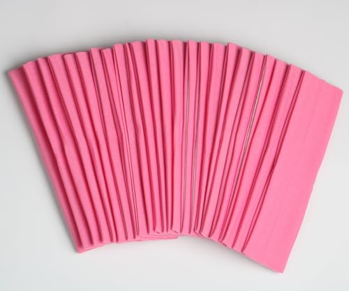 24pcs x dark pink headbands