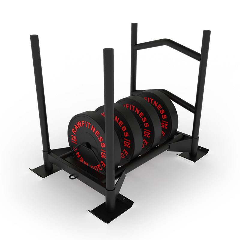 The Bison Gym Sled - Heavy Duty Workout Sled for Strength Training & Conditioning | Perfect for Football, CrossFit & Outdoor Fitness