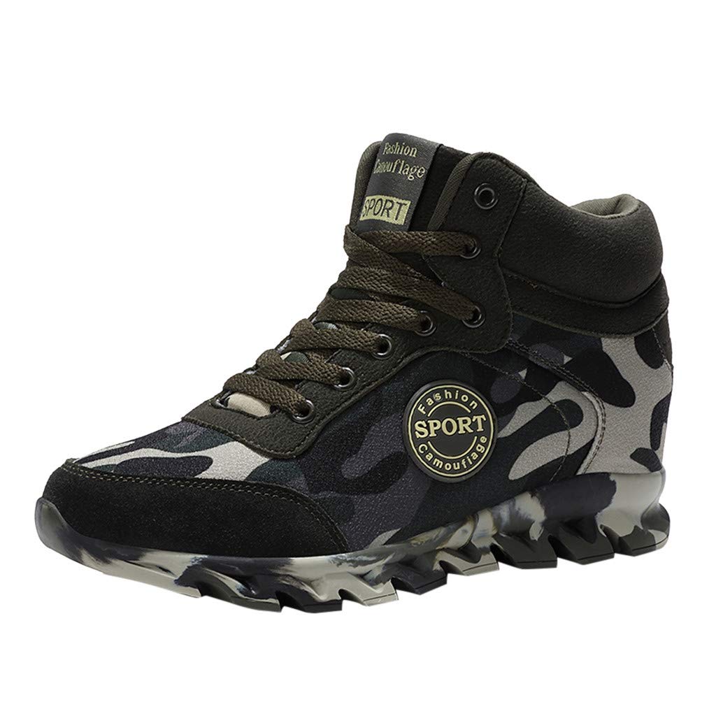 Women's Thick Sole Tennis Sneakers - Camouflage Running Shoes for Ladies with Non-Slip Design | Perfect for Casual Wear, Gym Workouts & Outdoor Activities