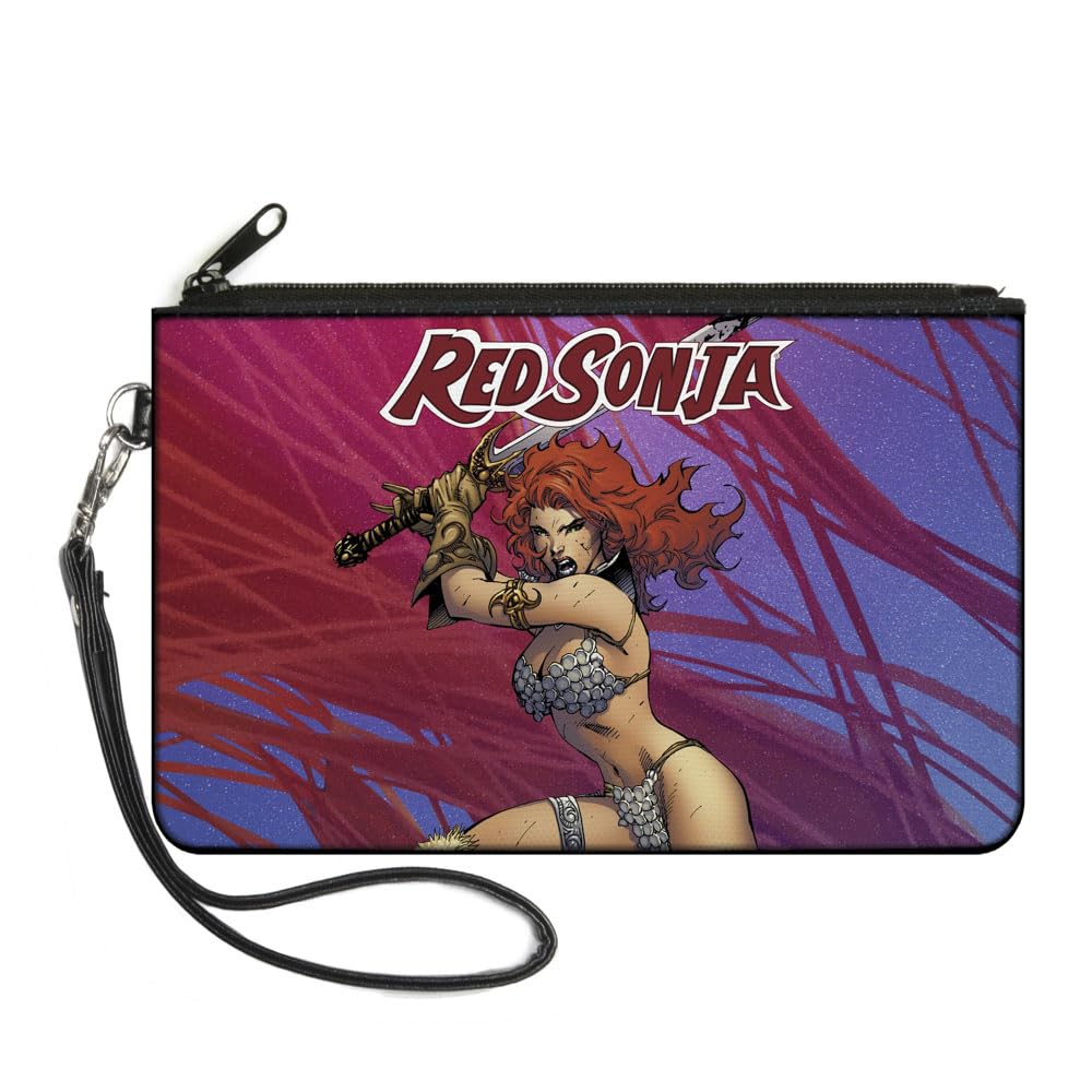 Buckle-Down Zip Wallet - Red Sonja Large Accessory (8