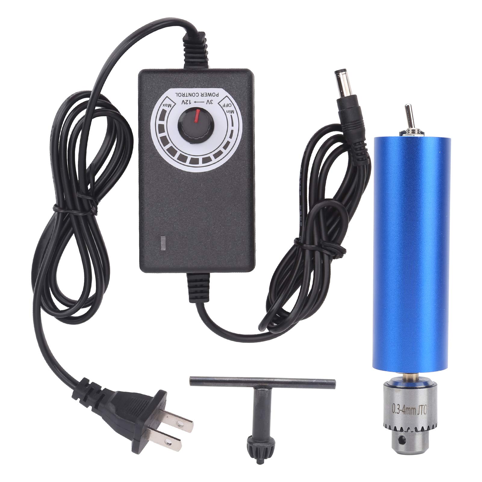 AC100-240V Aluminum Electric Grinder & Hand Drill - Wood Cutting Engraving Tool with US Plug for DIY Projects & Industrial Use