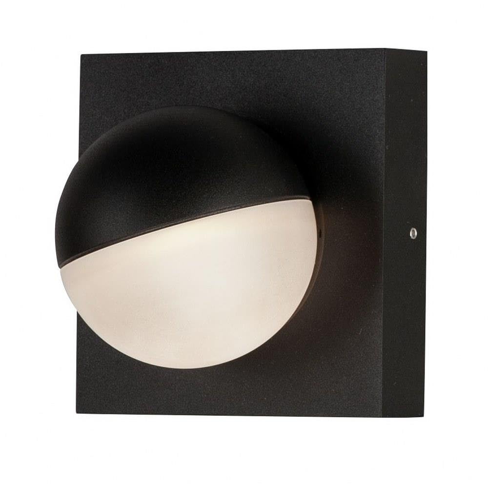 ET2 Alumilux Majik - 4W LED Wall Sconce Light Fixture, 4.25 Inches Tall & Wide, Modern Indoor Lighting for Bedroom, Hallway, or Living Room Decor