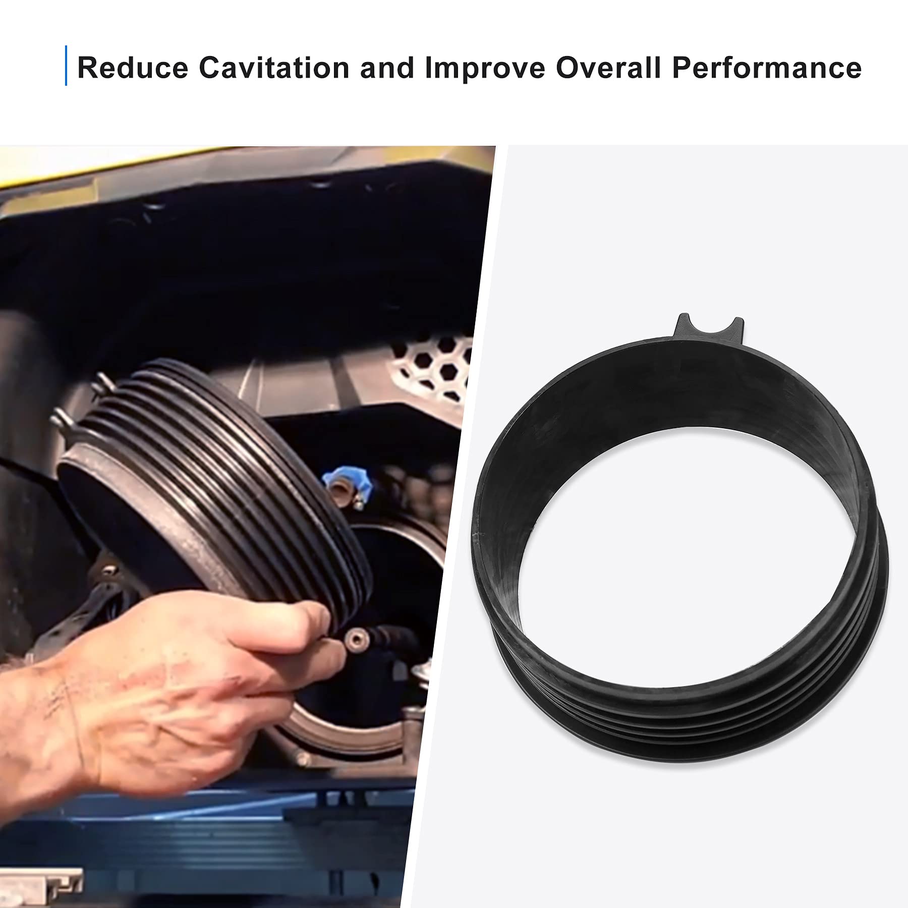 Sea-Doo Spark Jet Pump Wear Ring Replacement - Compatible with 2UP, 3UP, 900 HO Ace & Trixx Models (2014-2020) - OEM Parts 267000617, 267000813, 267000925 - Perfect for Watercraft Maintenance & Performance Upgrades