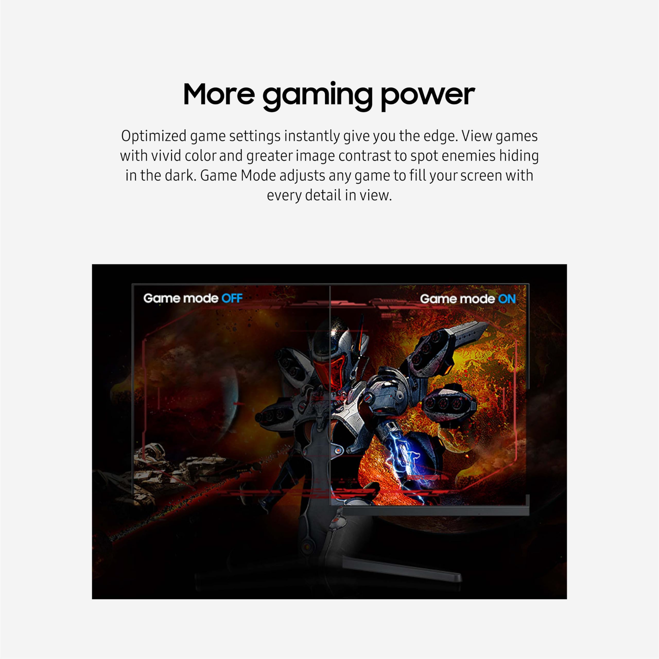 Samsung 32-Inch Flat Computer Monitor - 75Hz, Borderless Display, AMD FreeSync, Game Mode, Eye Care, HDMI & DisplayPort (LS32B304NWNXGO, 2024) - Perfect for Gaming, Office Work & Home Entertainment