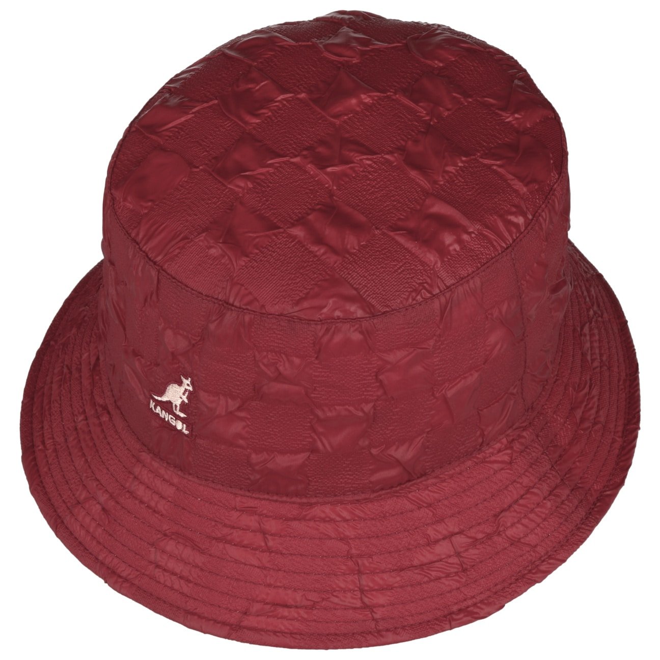 Kangol Pucker Check Bucket Reversible Hat - Stylish Unisex Sun Protection for Outdoor Activities, Travel & Casual Wear