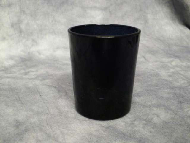 10 Pack Black Matte Tealight Candle Holders - 6.5cm Small Candle Cups for Wedding Decor, Romantic Proposals, Holiday Parties, Home Decoration & Festive Centerpieces