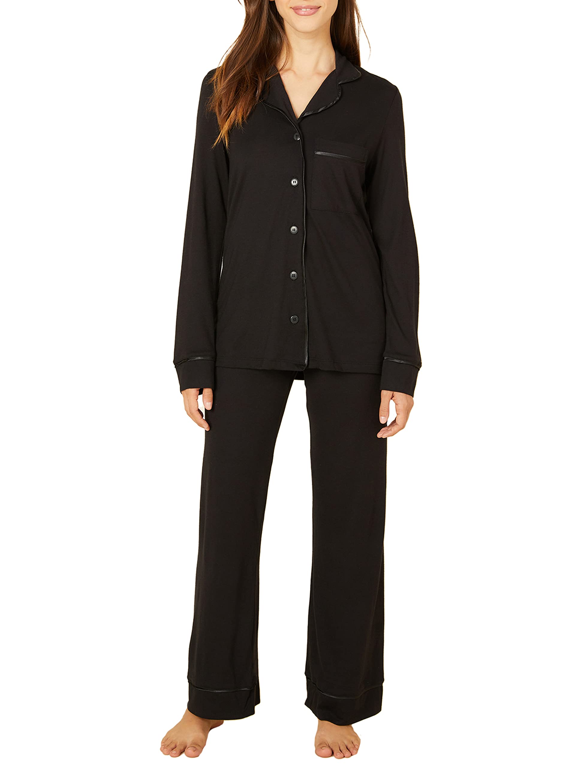 Cosabella Women's Bella Petite Long Sleeve Pajama Set - Soft Cotton Sleepwear for Women, Comfortable Loungewear for Relaxing at Home or Sleepovers