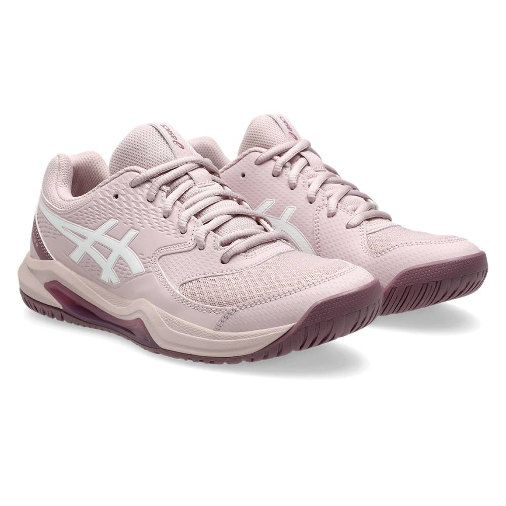 ASICS Gel Dedicate 8 Women's Tennis Shoes - Lightweight Stability Court Shoes for Women (Watershed Rose/White) | Perfect for Tennis, Pickleball & Casual Wear