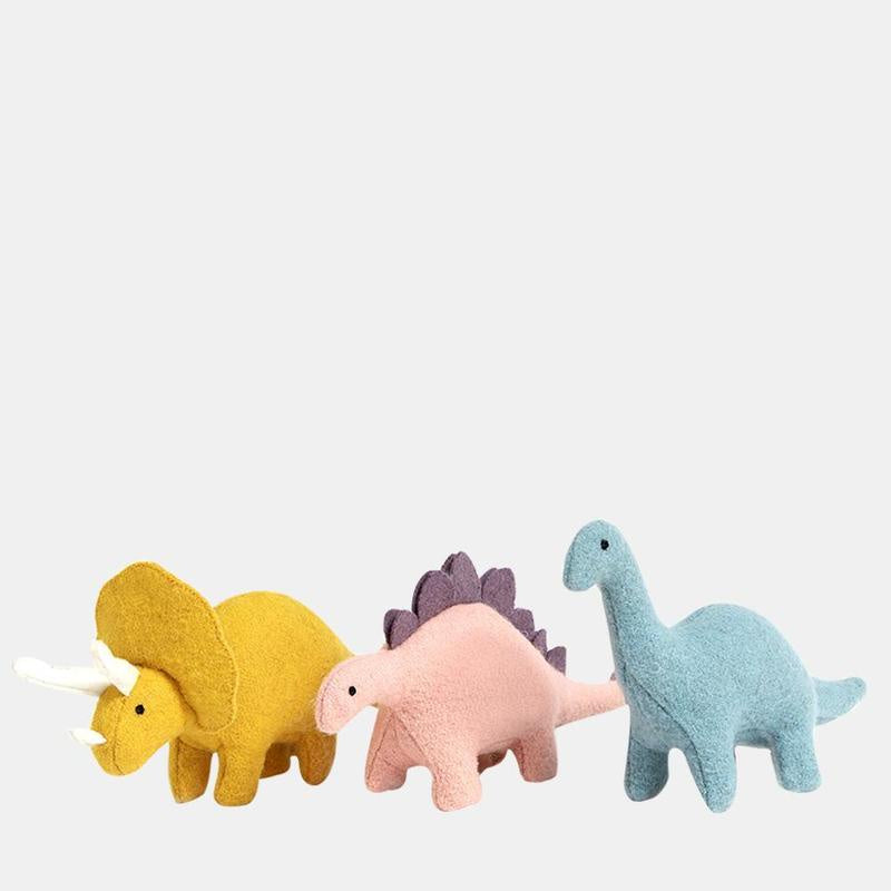Holdie Folk Dinosaurs - Cute Dinosaur Plush Toys for Kids, Perfect for Playtime, Gifts, and Nursery Decor