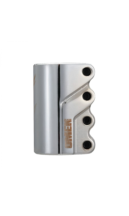 Envy Omen 4 Bolt SCS Clamp Chrome - Heavy Duty Exhaust Pipe Clamp for Automotive & Motorcycle Repair - Perfect for DIY Mechanics & Professional Garage Use