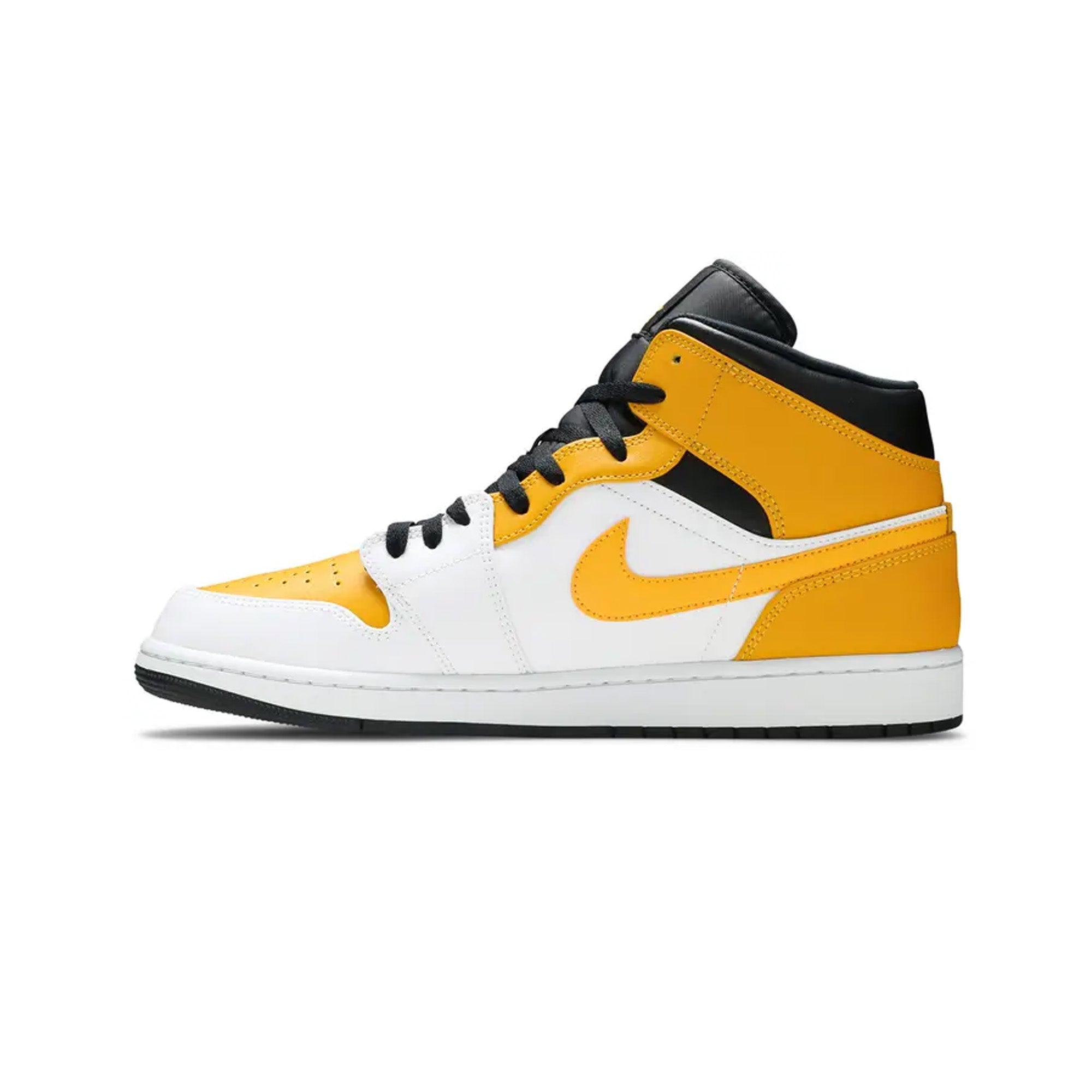 Air Jordan 1 Mid 'University Gold' Men's Basketball Shoes - Retro Sneakers for Streetwear & Casual Style | Perfect for Basketball, Gym & Everyday Wear