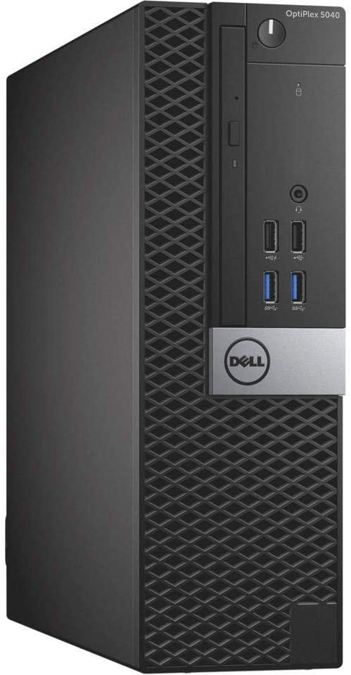 DELL OptiPlex 5040 SFF Business Desktop PC - Intel Core i7-6700 Quad-Core Processor, 8GB RAM, 256GB SSD, Windows 10 Pro, USB Keyboard & Mouse Included - Perfect for Office Work, Home Computing & Small Business Use