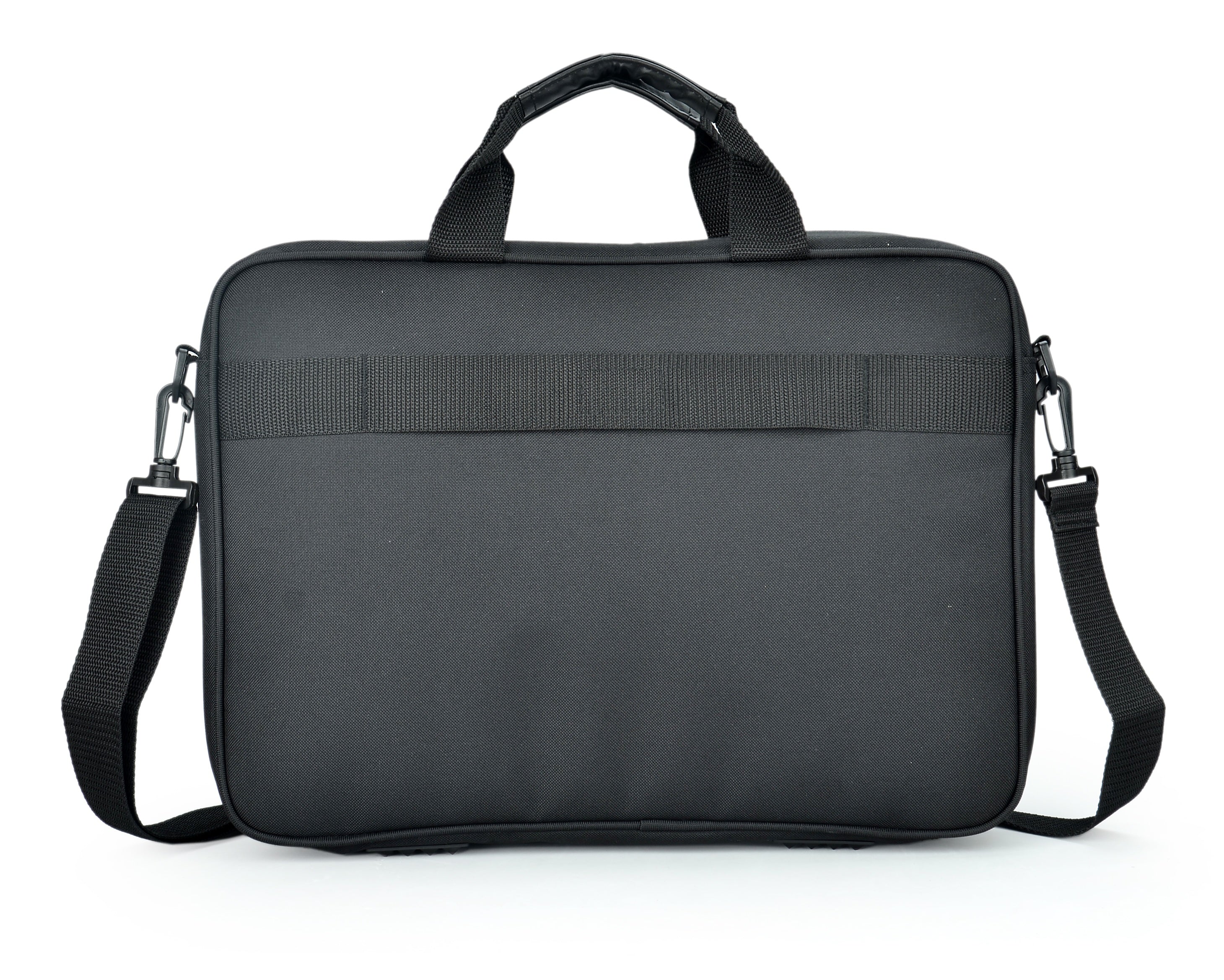 Agva 15.6 Inch Neo Clamshell Laptop Briefcase Bag - Slim Business Computer Case for MacBook Pro/Air, Fits 15-15.6 Inch Laptops - Water Resistant & Durable (Black) - Perfect for Office, Travel & Daily Commute