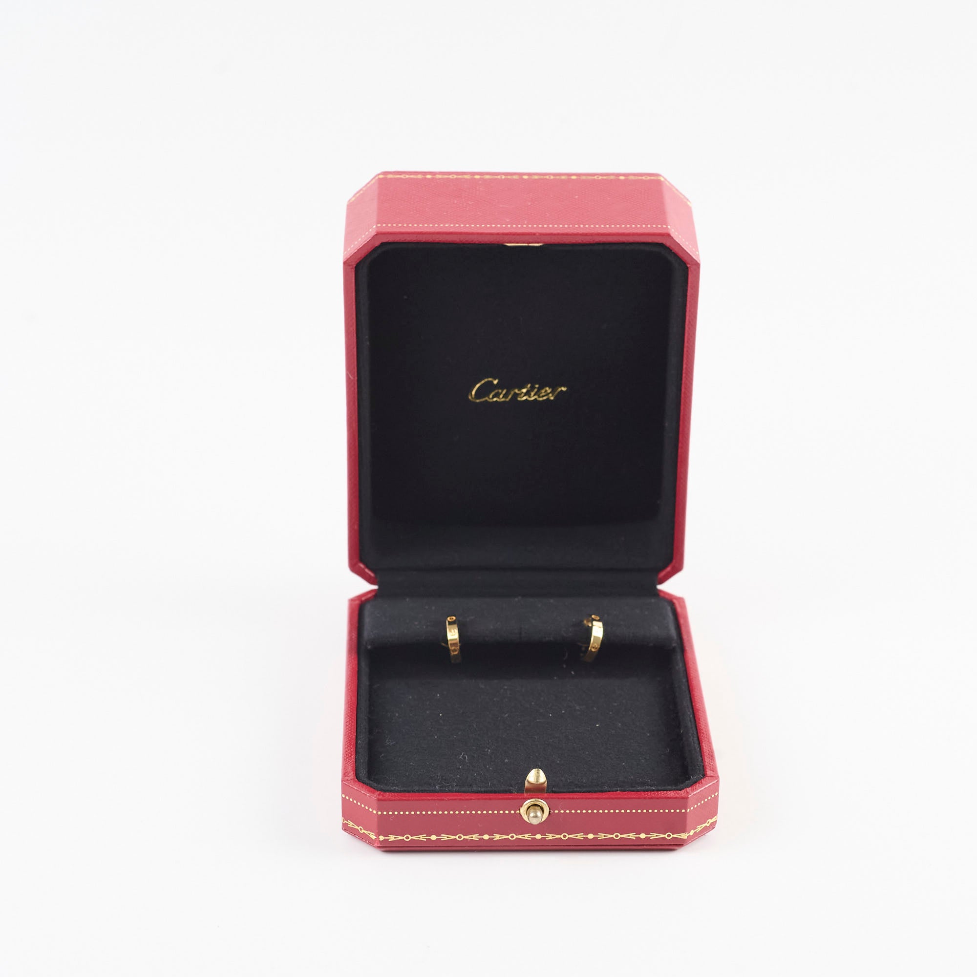 Cartier Love Hoop Earrings Small Model 18K Yellow Gold - Luxury Jewelry for Women, Perfect for Weddings, Anniversaries & Special Occasions