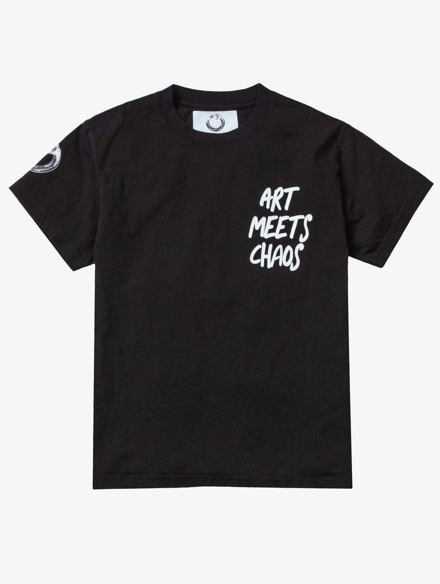 ART MEETS CHAOS Stubborn Fiend Graphic T-Shirt for Men | Trendy Streetwear Tee for Casual Outfits & Urban Fashion