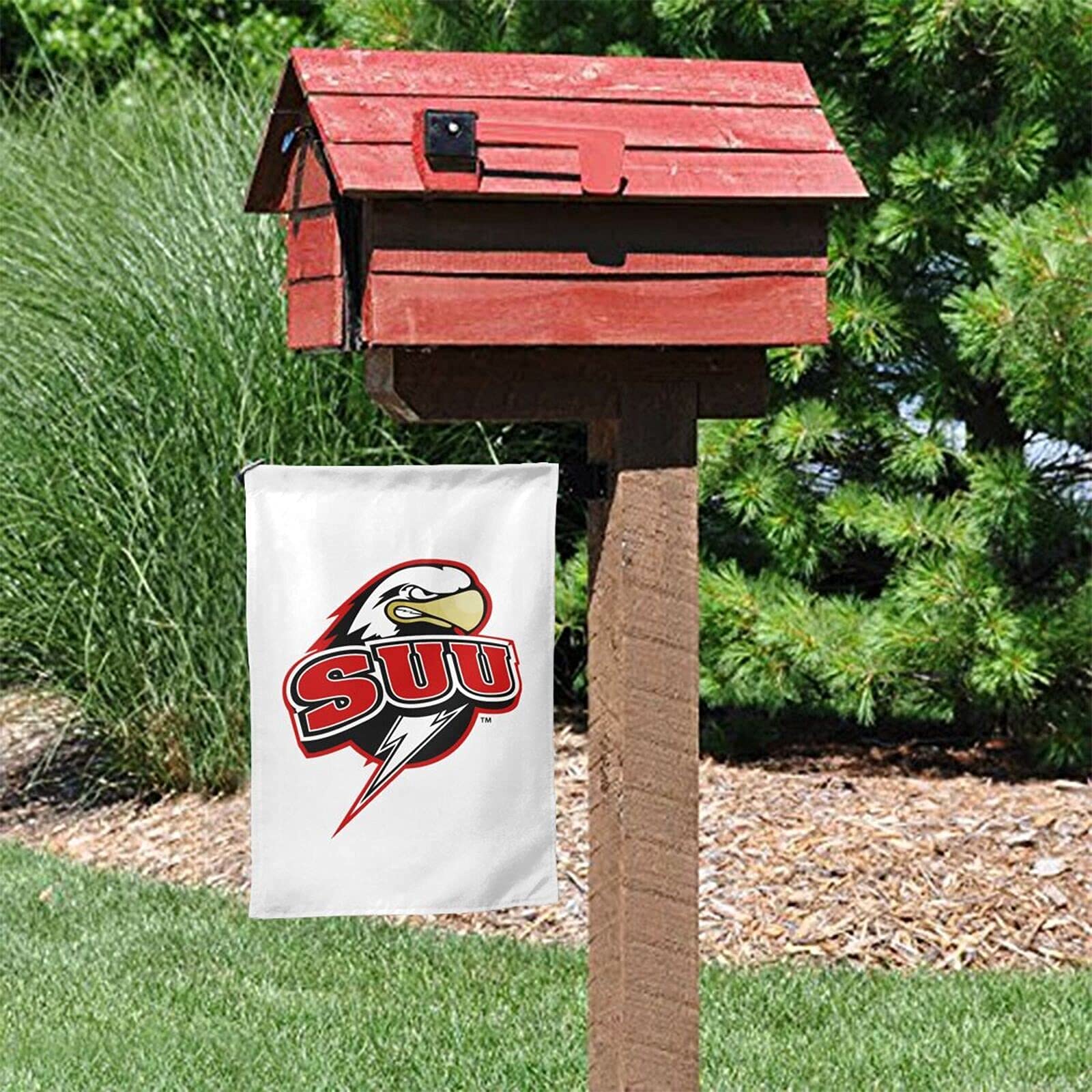 Southern Utah University Logo Double-Sided Garden Flag - Outdoor Yard Decor for SUU Fans | Perfect for Summer, Game Days & Campus Pride