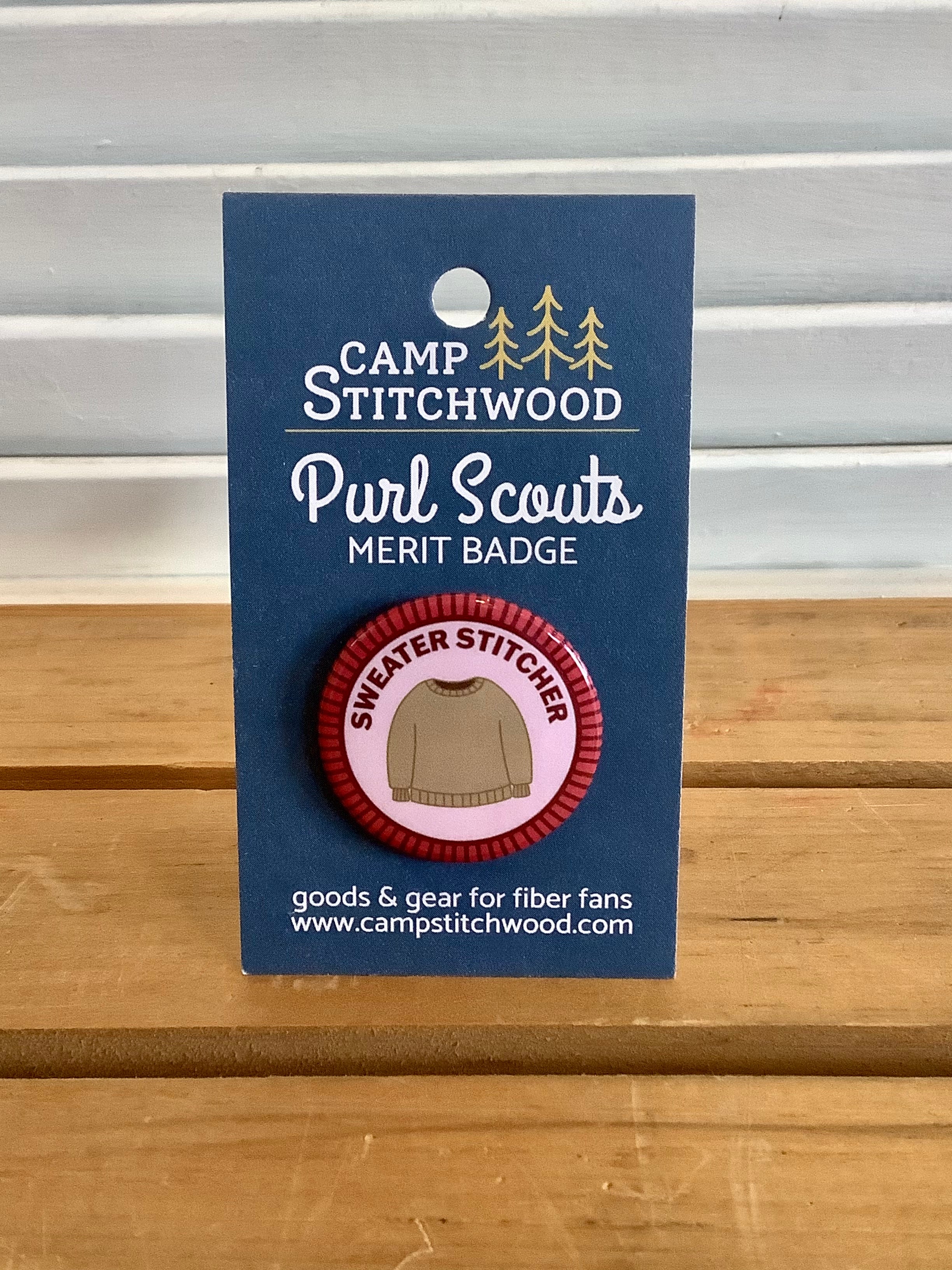 Purl Scouts Merit Badges - Official Embroidered Patches for Scouts & DIY Crafts - Perfect for Uniforms, Backpacks & Scrapbooking